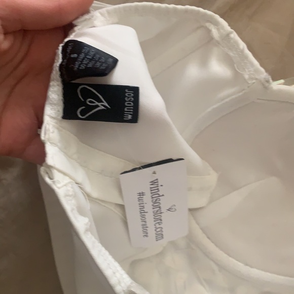 Windsor White gemmed corset top size small NWT - Picture 13 of 14